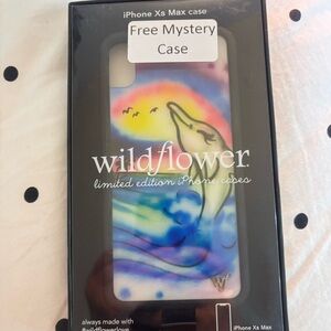 Wildflowers Dreamy Rainbow iPhone Case